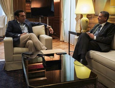 Συνάντηση Αλ. Τσίπρα με τον πρόεδρο της Συμμαχίας Πολιτών της Κύπρου